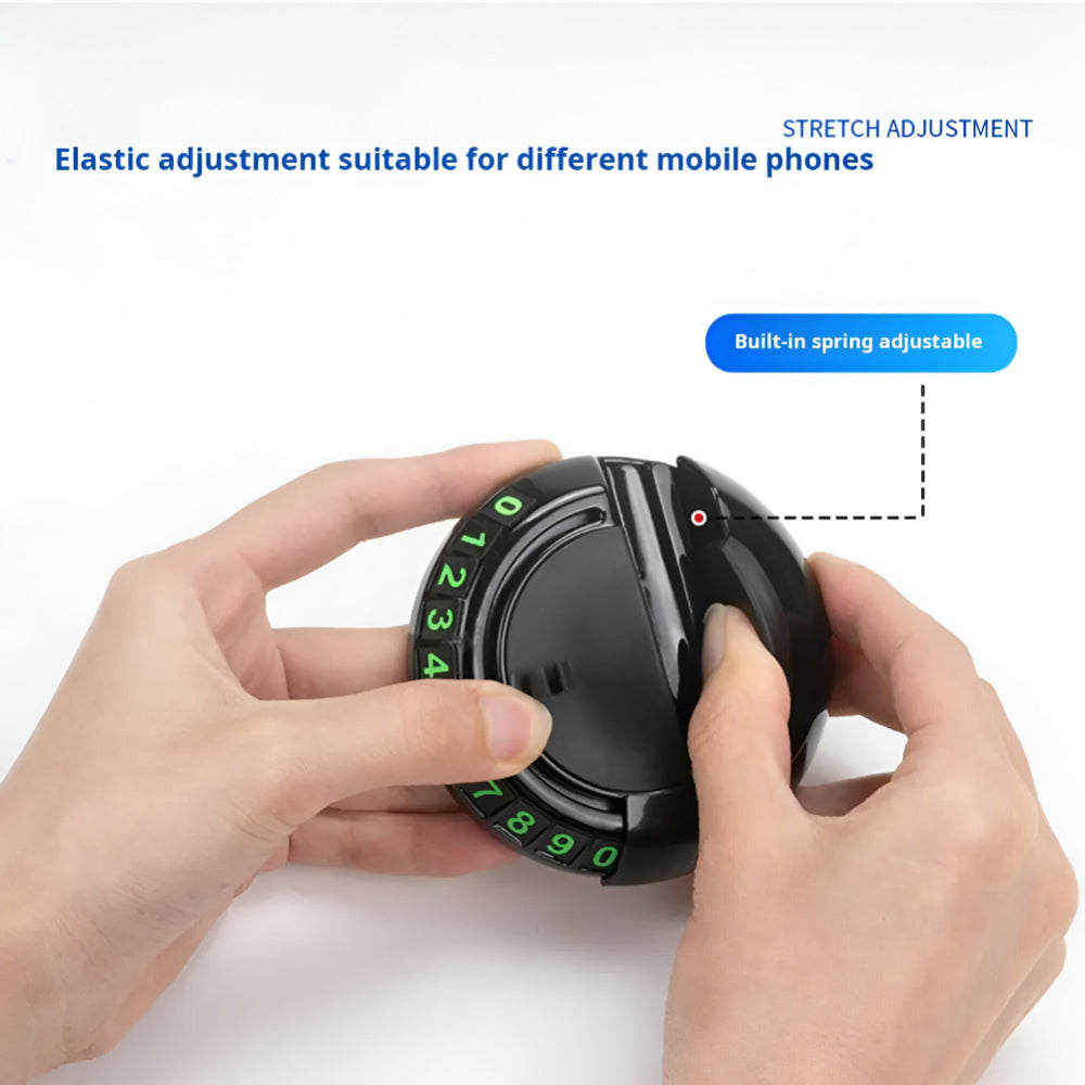 Car Phone Holder with Anti-Slip Dashboard Mat Stand