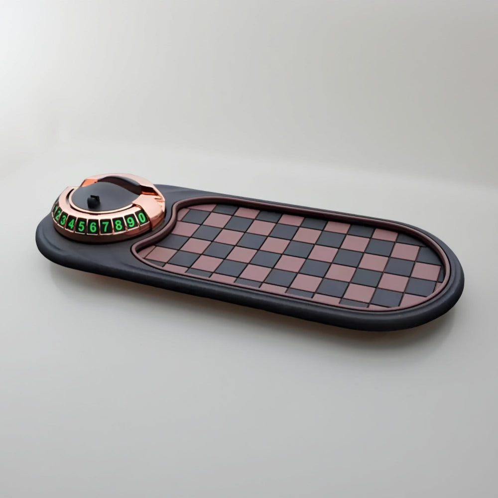 Car Phone Holder with Anti-Slip Dashboard Mat Stand