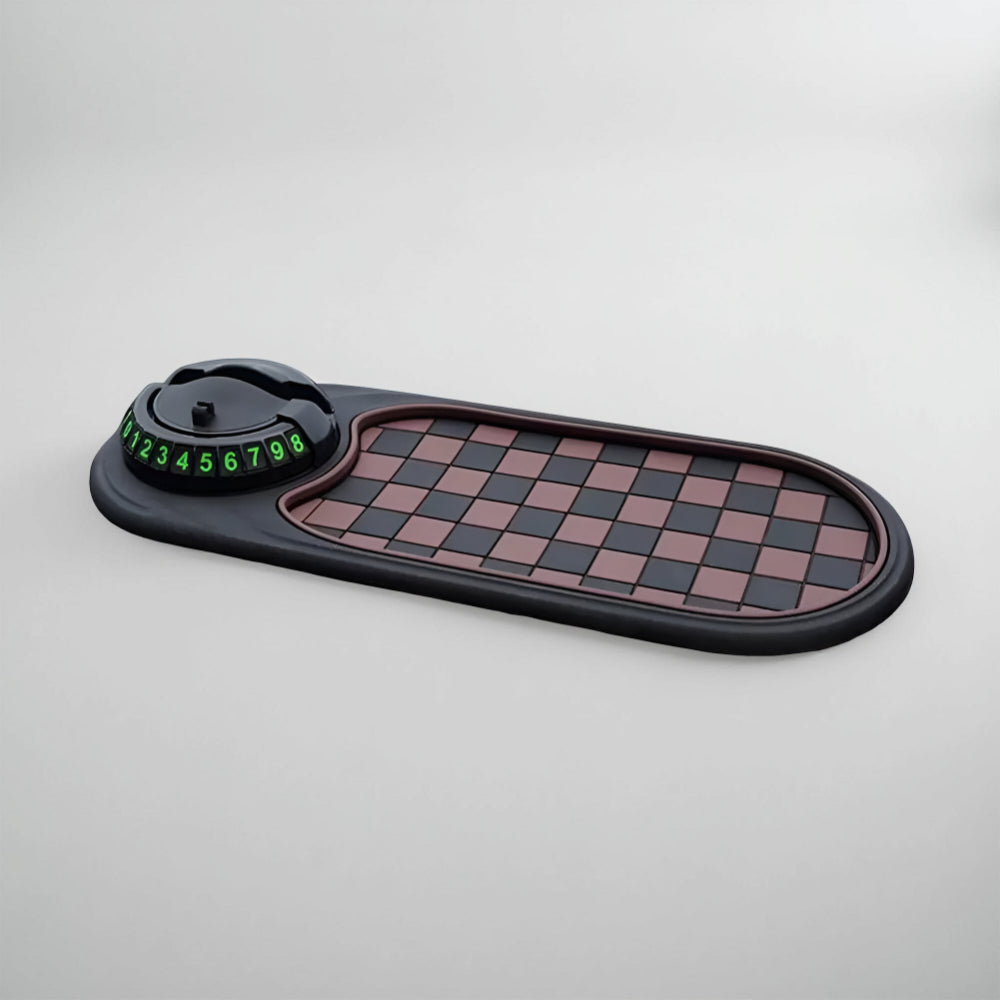 Car Phone Holder with Anti-Slip Dashboard Mat Stand