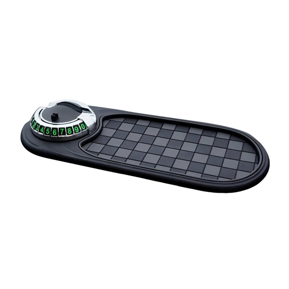 Car Phone Holder with Anti-Slip Dashboard Mat Stand