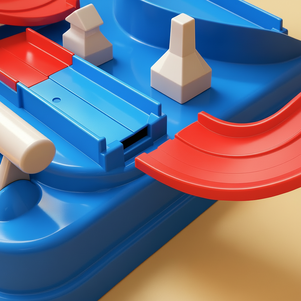 City Adventure Car Track Toy: Puzzle Game