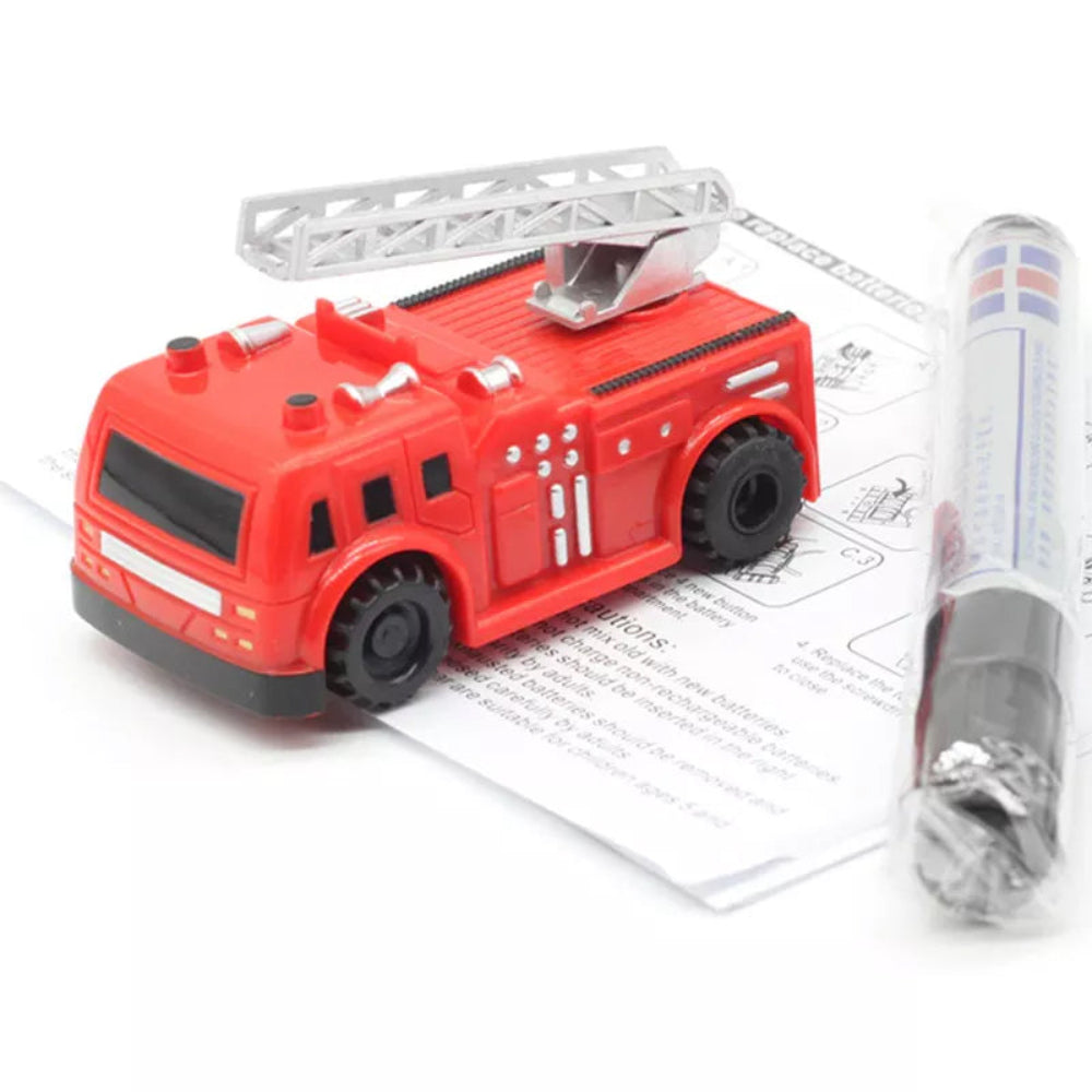 Creative Inductive Line-Following Toy Car Drawing Playset