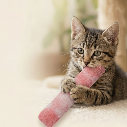 Catnip Pillow Plush Cat Toy — Interactive Chew and Kick Toy for Cats