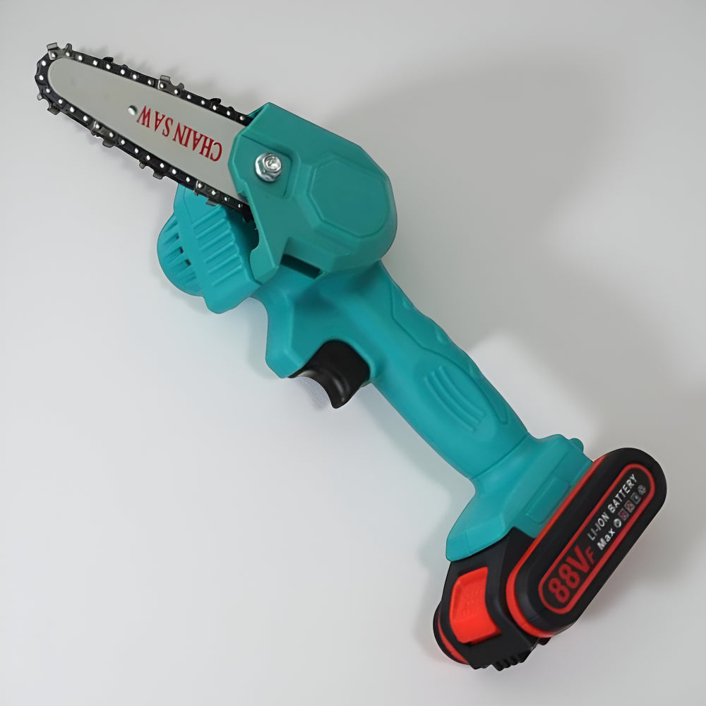 Cordless Mini Chainsaw for Pruning - Lightweight, Portable Cutting Tool