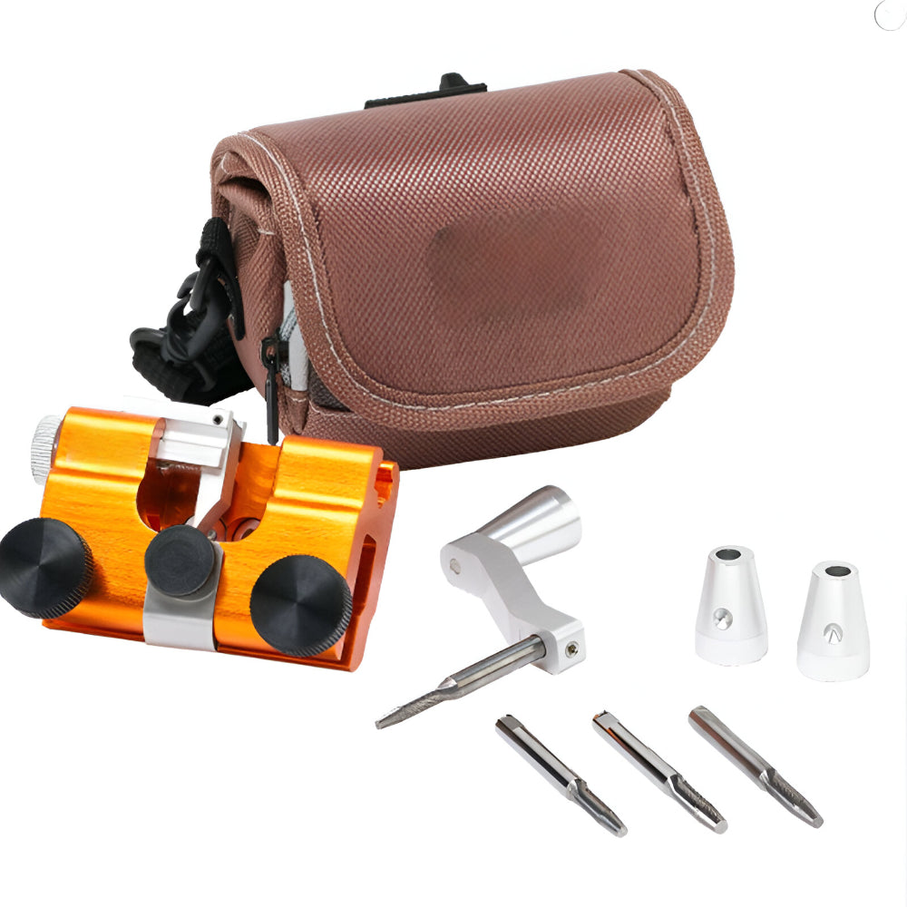 Chainsaw Sharpener Jig with Guide Clamp – Precision Chain Grinding Tool
