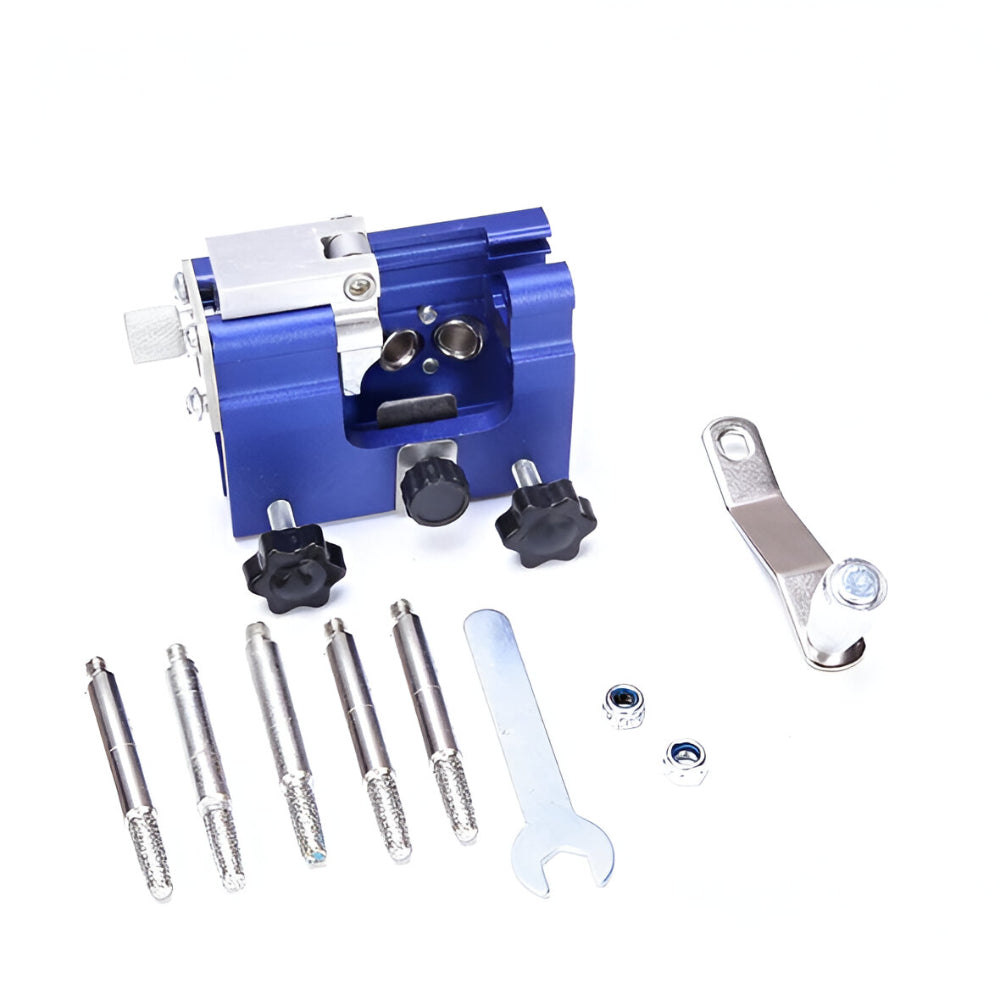 Chainsaw Sharpener Jig with Guide Clamp – Precision Chain Grinding Tool