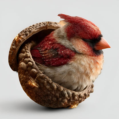 Acorn-Themed Woodland Animal Christmas Ornaments for Tree Decor