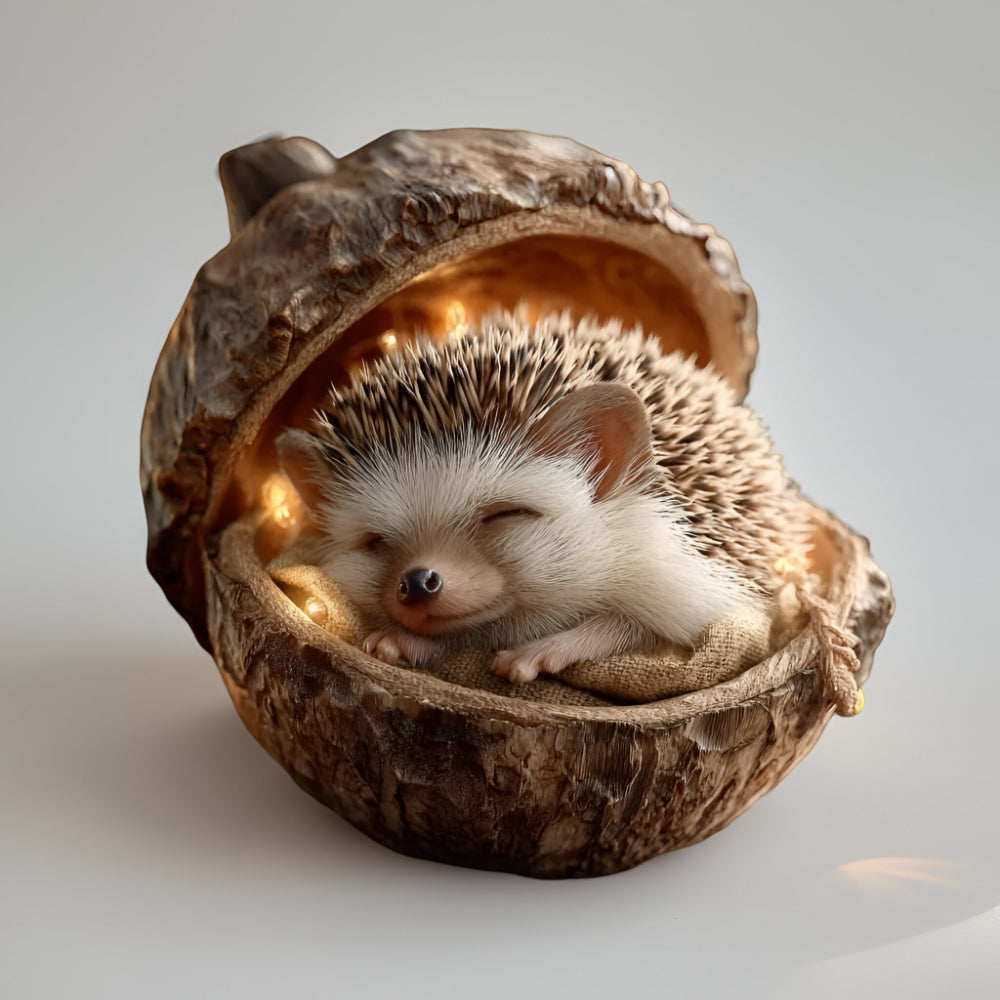 Acorn-Themed Woodland Animal Christmas Ornaments for Tree Decor