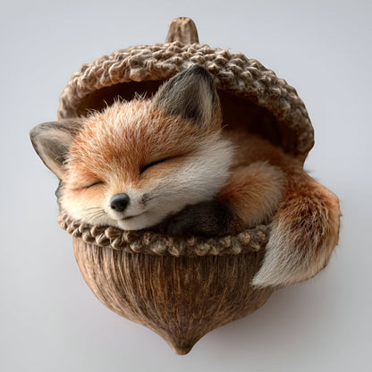 Acorn-Themed Woodland Animal Christmas Ornaments for Tree Decor