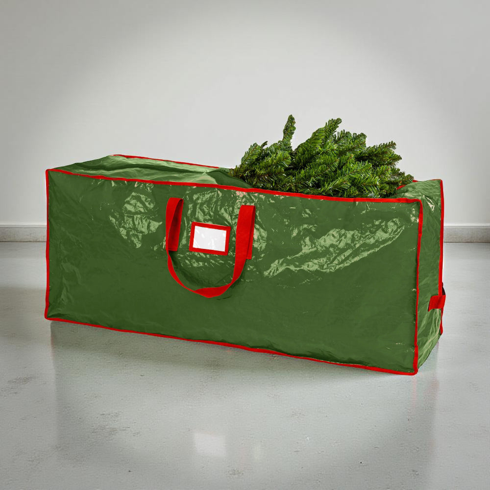 Extra-Large Waterproof Christmas Tree Storage Bag - Heavy-Duty Oxford Tote