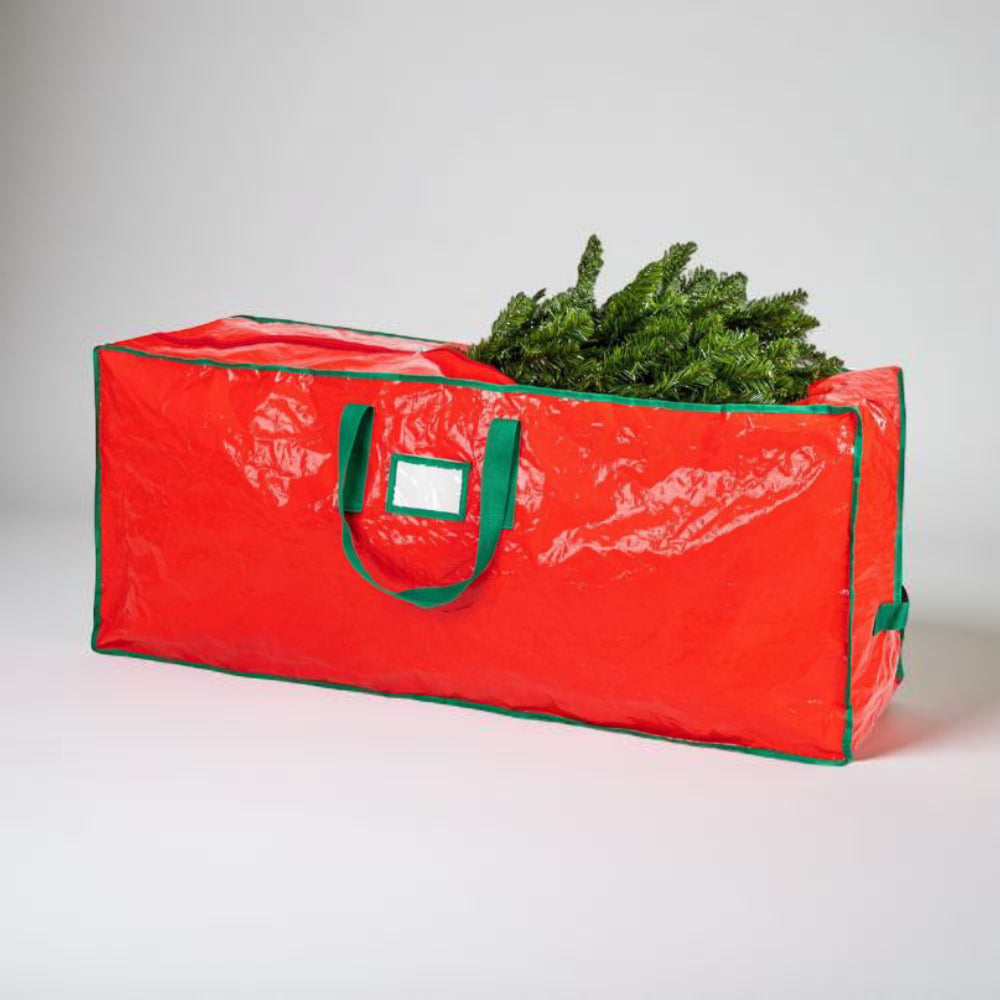 Extra-Large Waterproof Christmas Tree Storage Bag - Heavy-Duty Oxford Tote