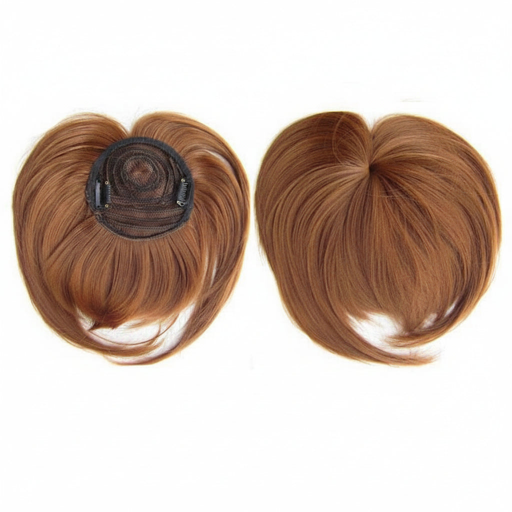 Clip-In Hair Topper for Instant Volume and Natural-Look Coverage of Thinning Hair