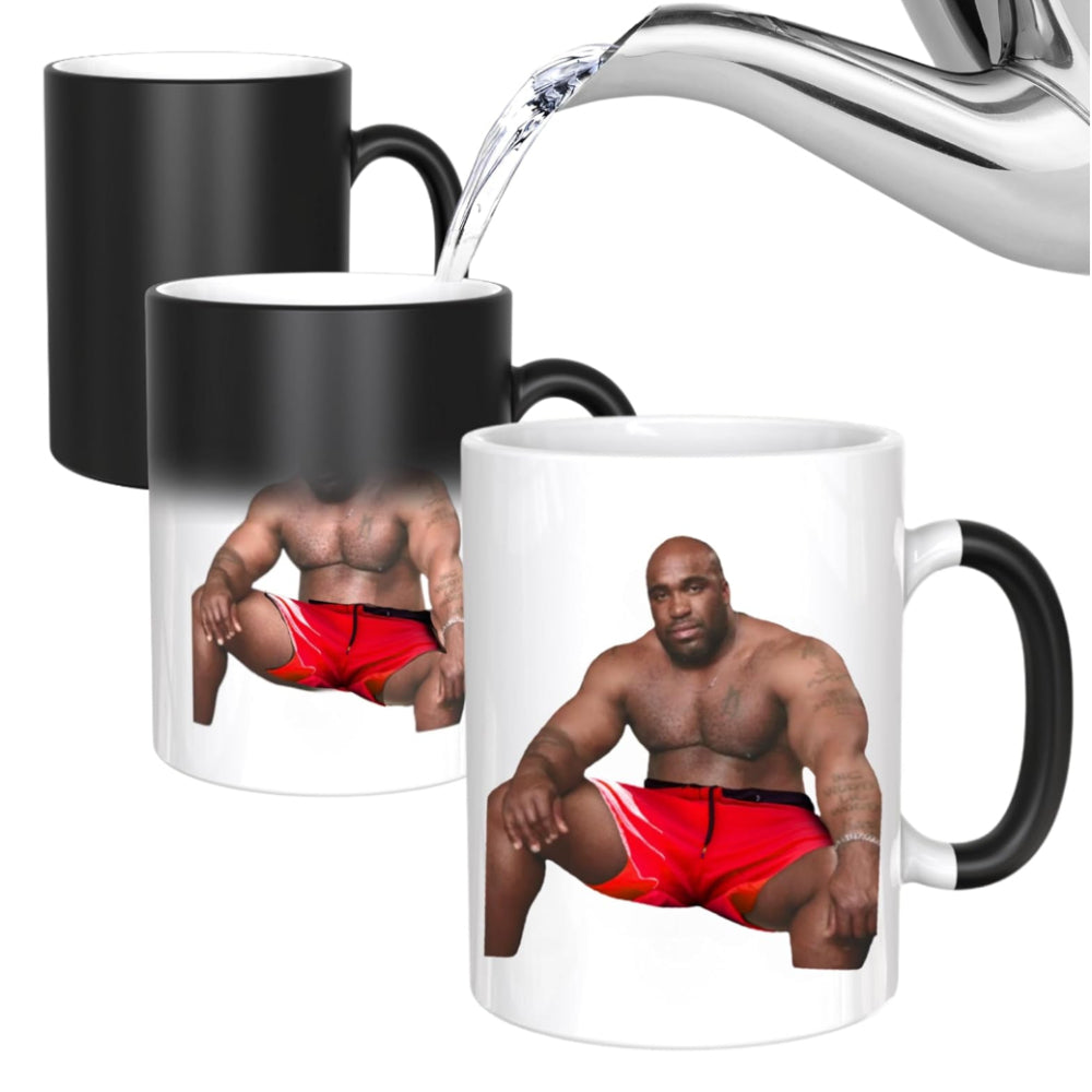 Color-Changing Heat-Sensitive Coffee Mug – Hilarious Ceramic Gag Gift