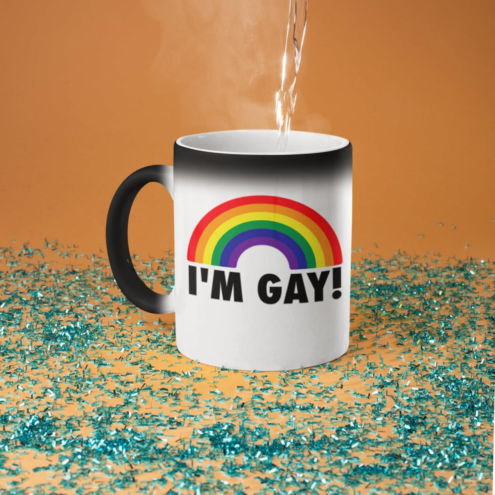 Color-Changing Heat-Sensitive Coffee Mug – Hilarious Ceramic Gag Gift