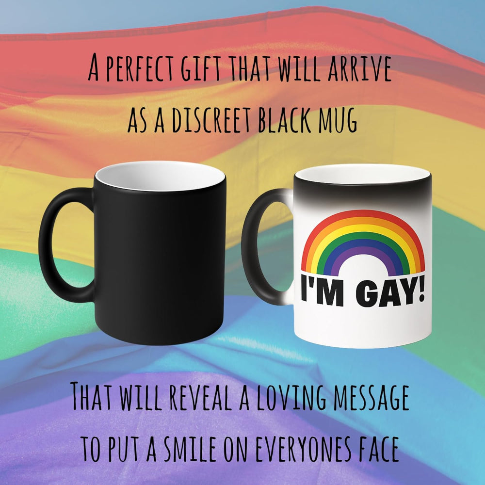 Color-Changing Heat-Sensitive Coffee Mug – Hilarious Ceramic Gag Gift