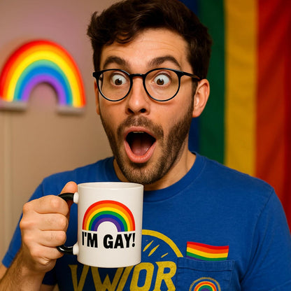 Color-Changing Heat-Sensitive Coffee Mug – Hilarious Ceramic Gag Gift