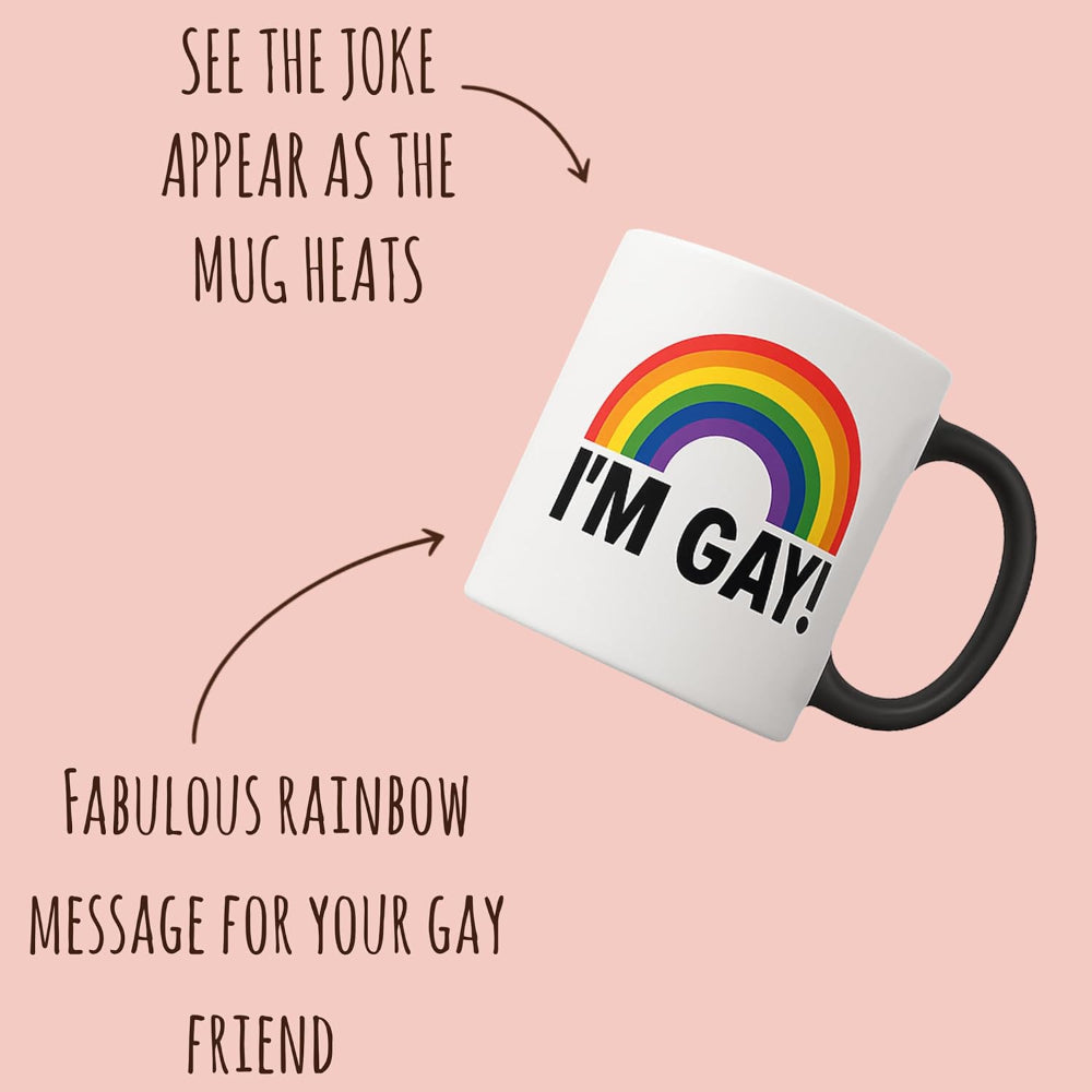 Color-Changing Heat-Sensitive Coffee Mug – Hilarious Ceramic Gag Gift