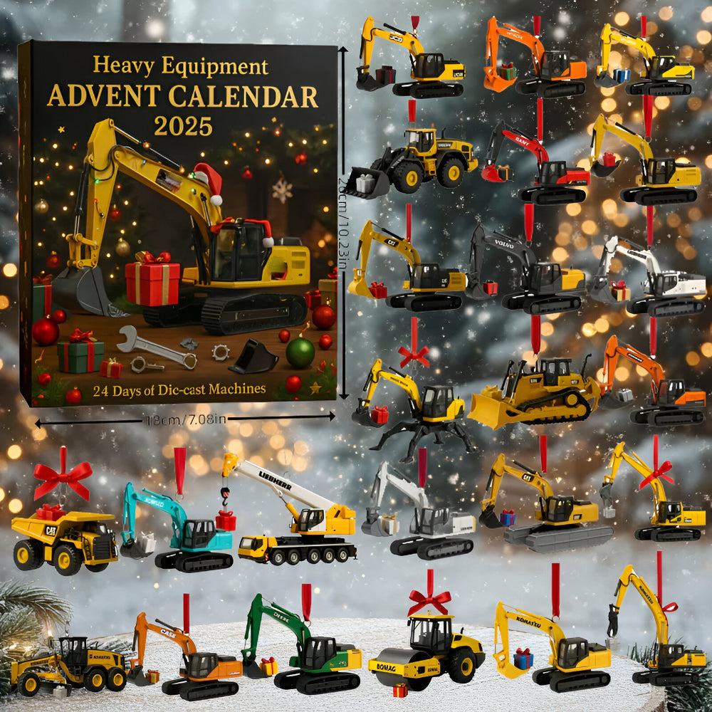 Construction Machinery Advent Calendar
