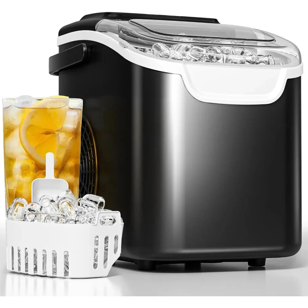 Countertop Nugget Ice Maker - Portable Compact Appliance