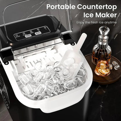 Countertop Nugget Ice Maker - Portable Compact Appliance