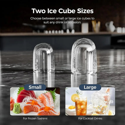 Countertop Nugget Ice Maker - Portable Compact Appliance