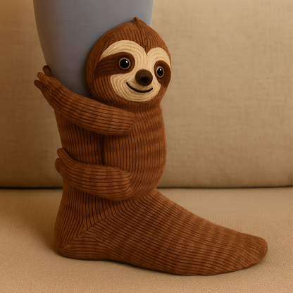 Cozy Animal 3D House Socks with Non-Slip Grips