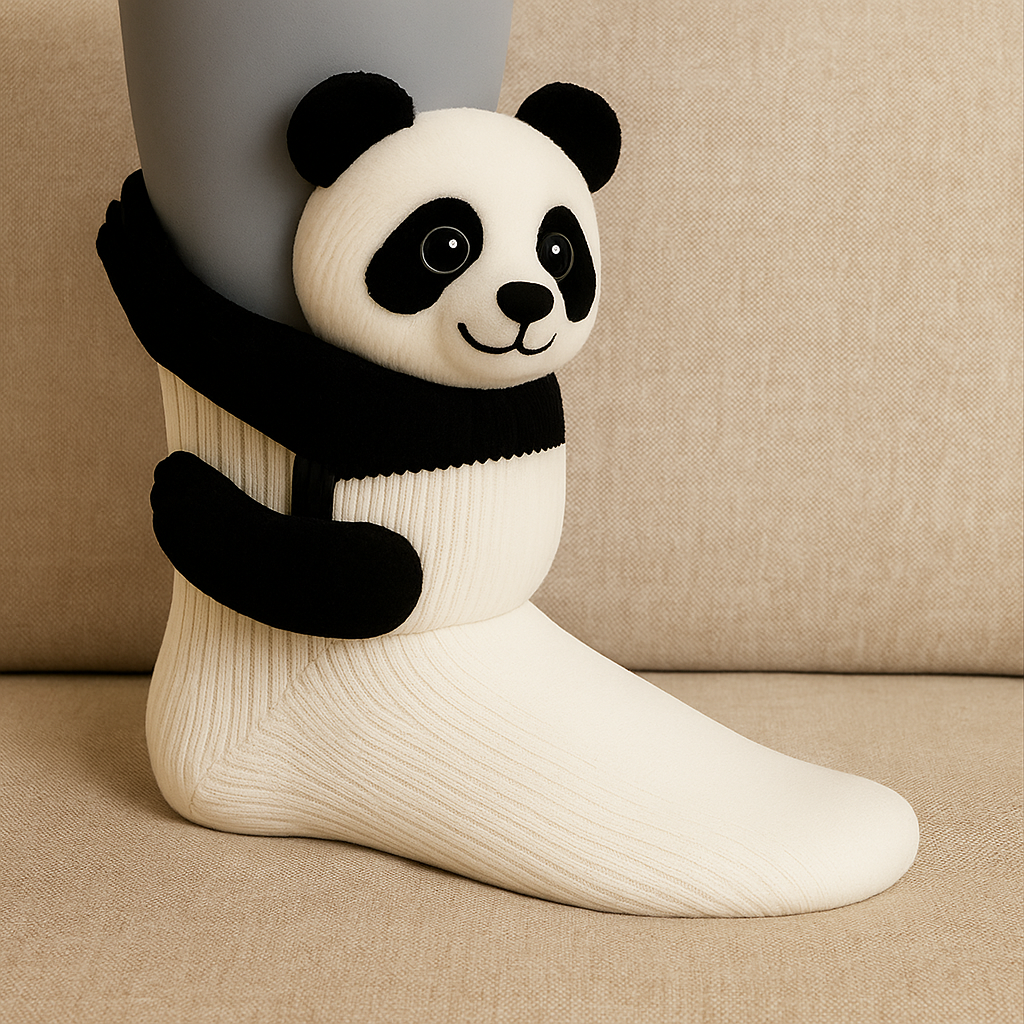 Cozy Animal 3D House Socks with Non-Slip Grips