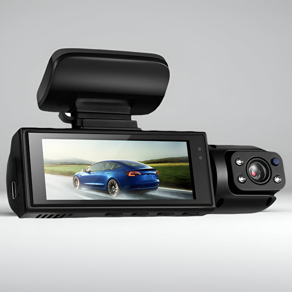1080P Dual-Lens Dash Cam for Cars – Ultra-Clear Driving Recorder with Parking Monitor