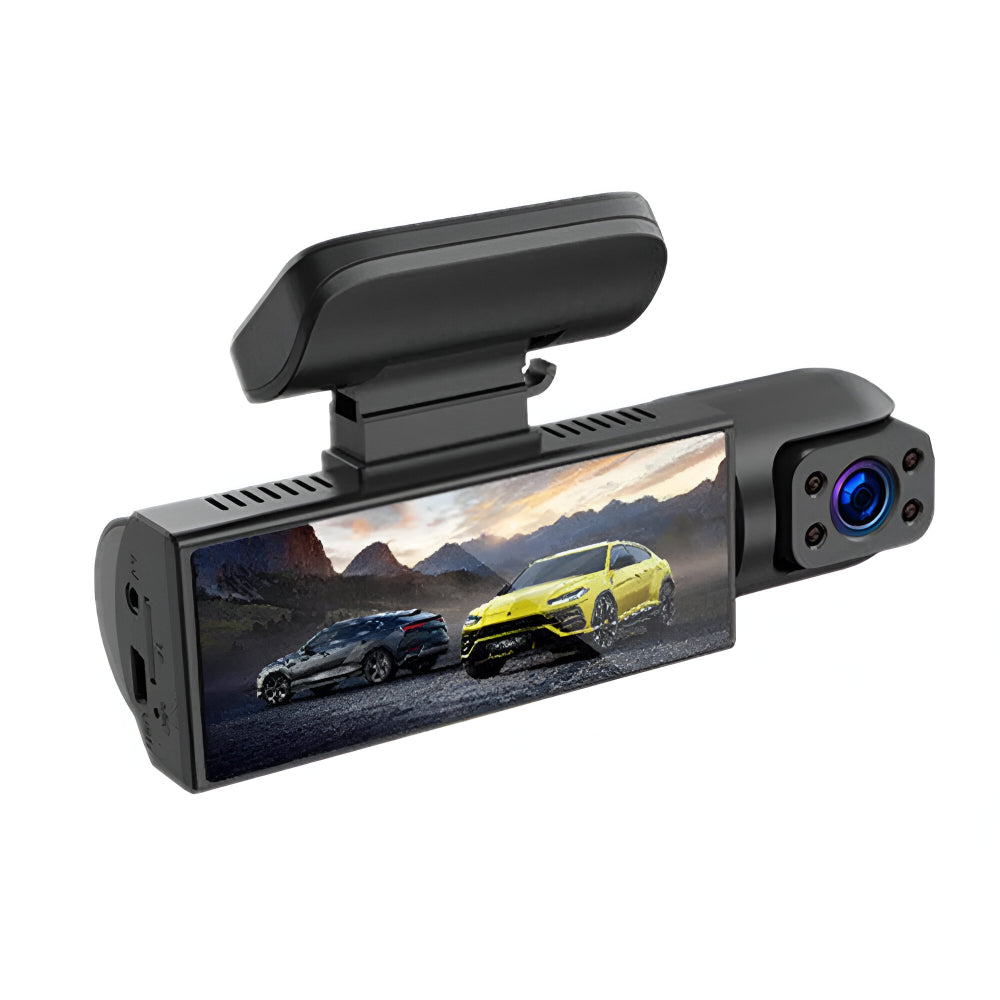 1080P Dual-Lens Dash Cam for Cars – Ultra-Clear Driving Recorder with Parking Monitor