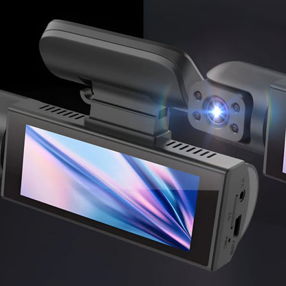 1080P Dual-Lens Dash Cam for Cars – Ultra-Clear Driving Recorder with Parking Monitor