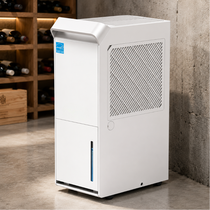 Basement Dehumidifier with Moisture Control and Cooling