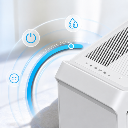 Basement Dehumidifier with Moisture Control and Cooling