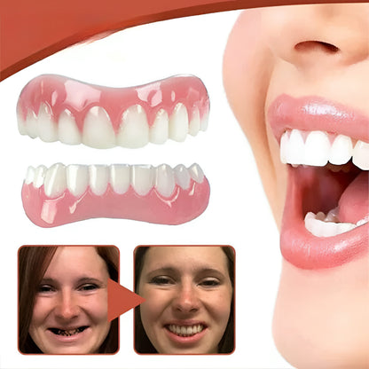 Complete Denture Kit with Silicone-Fit Replacement Teeth