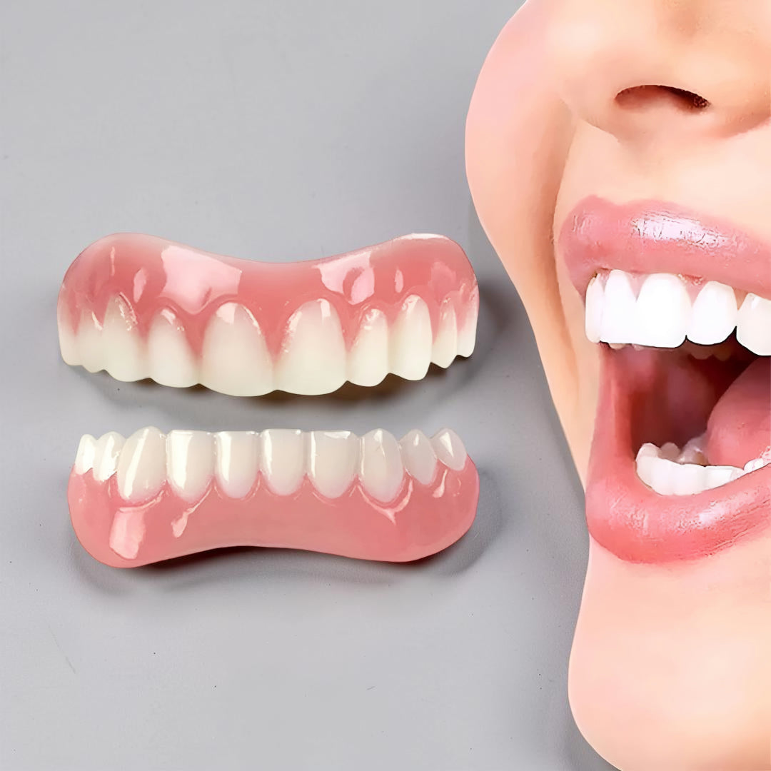 Complete Denture Kit with Silicone-Fit Replacement Teeth