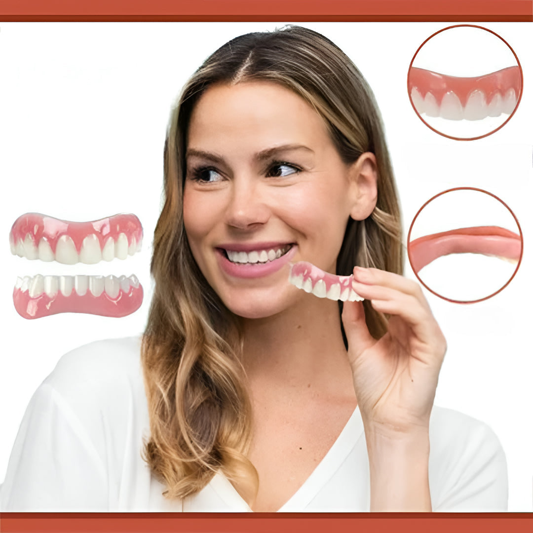 Complete Denture Kit with Silicone-Fit Replacement Teeth