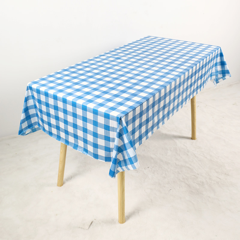 Disposable Plastic Tablecloths Set – Waterproof & Stain-Resistant for Easy Cleanup