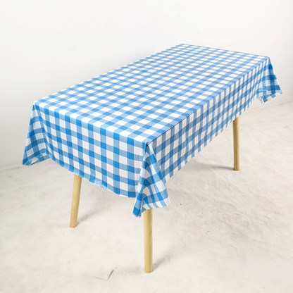 Disposable Plastic Tablecloths Set – Waterproof & Stain-Resistant for Easy Cleanup