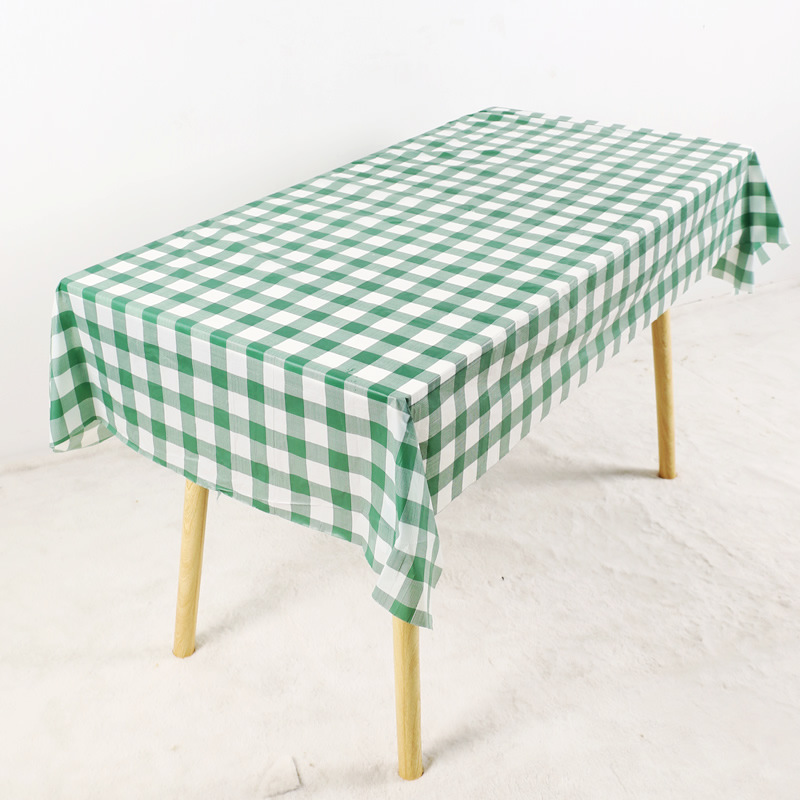 Disposable Plastic Tablecloths Set – Waterproof & Stain-Resistant for Easy Cleanup