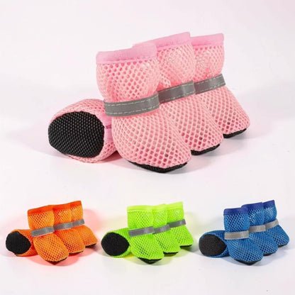 Adjustable Non-Slip Dog Shoes - Paw Boots for Comfort