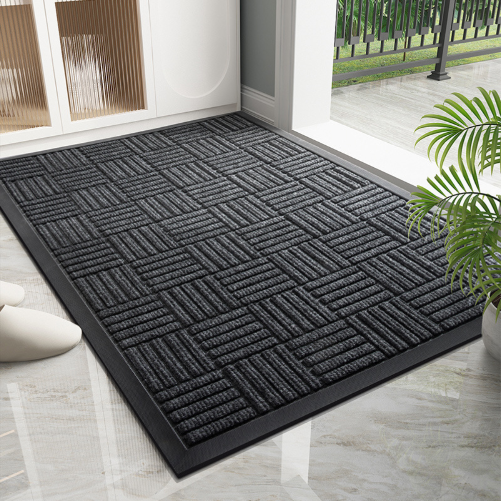 Entryway Door Mat - Dirt-Trapping Floor Rug for a Cleaner Home