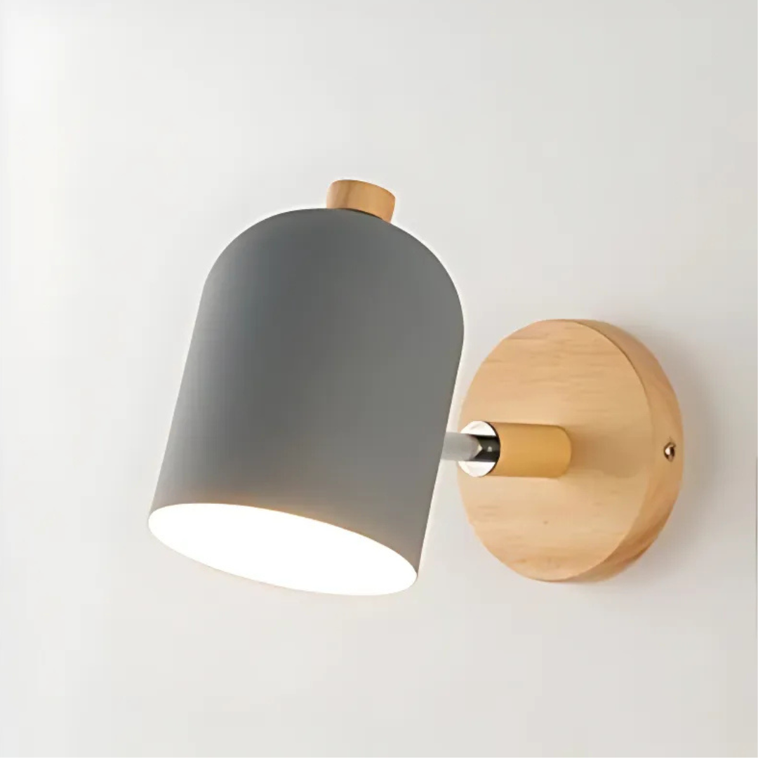 Drelis Wall Lamp | Sleek Scandinavian Wooden Minimalist Design