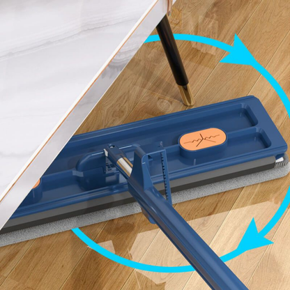 Flat Microfiber Floor Spray Mop with Long-Handle Cleaning System