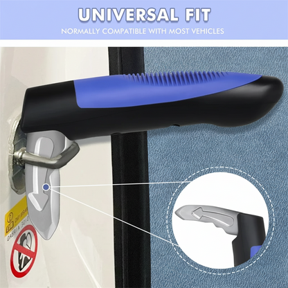 Car Emergency Tool Kit with Safety Window Breaker and Door Assist Handle