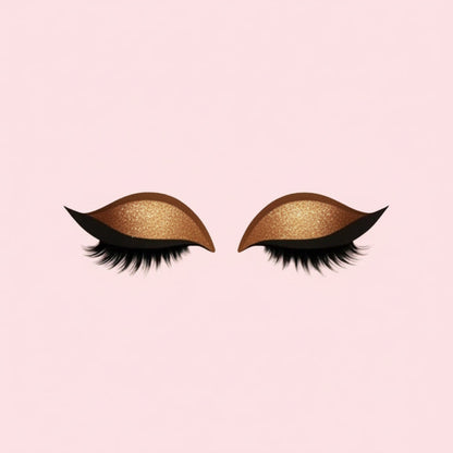 3-in-1 False Eyelashes Kit - Reusable Eyeshadow, Eyeliner & Makeup Sticker Set