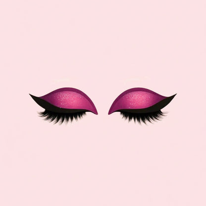 3-in-1 False Eyelashes Kit - Reusable Eyeshadow, Eyeliner & Makeup Sticker Set