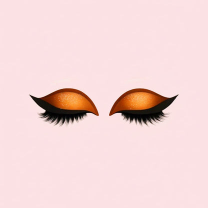 3-in-1 False Eyelashes Kit - Reusable Eyeshadow, Eyeliner & Makeup Sticker Set