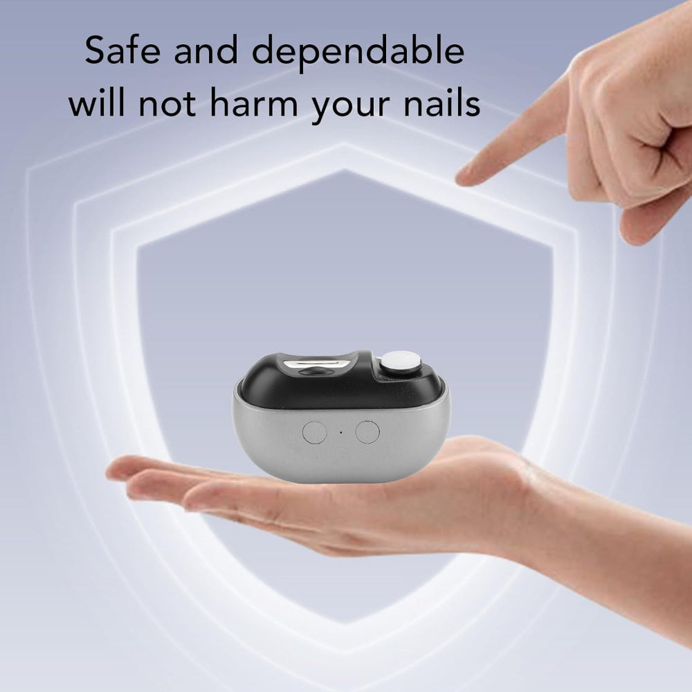 Cordless Electric Nail Clipper - Automatic, Rechargeable Nail Trimming Tool for Fast, Precise Grooming