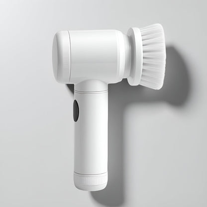 Electric Rotary Scrubber Cleaning Brush - Powerful Household Cleaning Tool
