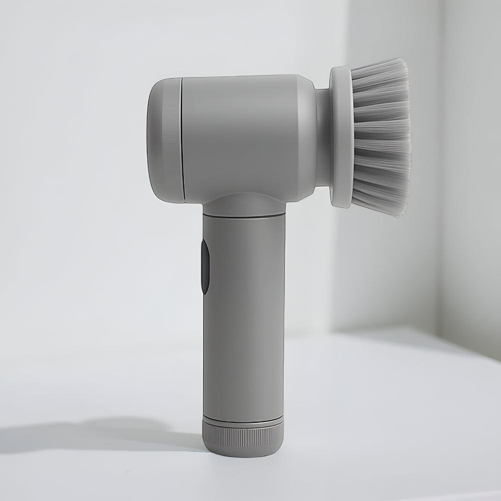 Electric Rotary Scrubber Cleaning Brush - Powerful Household Cleaning Tool