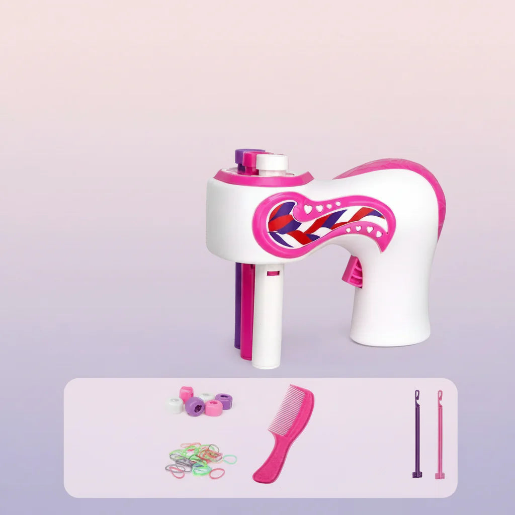 Automatic Hair Braider Kit – Magic Jewel Drill Styling Tool Set for Effortless, Salon-Quality Hair